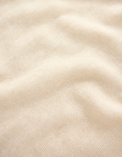 Liv Boat Neck Linen T-Shirt-Warm Ivory-6