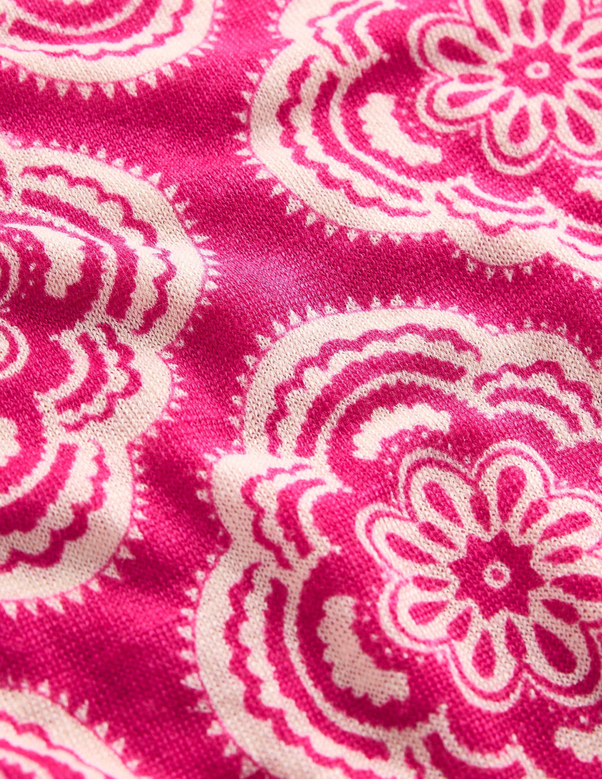 Liv Boat Neck Linen T-Shirt-Pink Peony, Botanic Blush-6