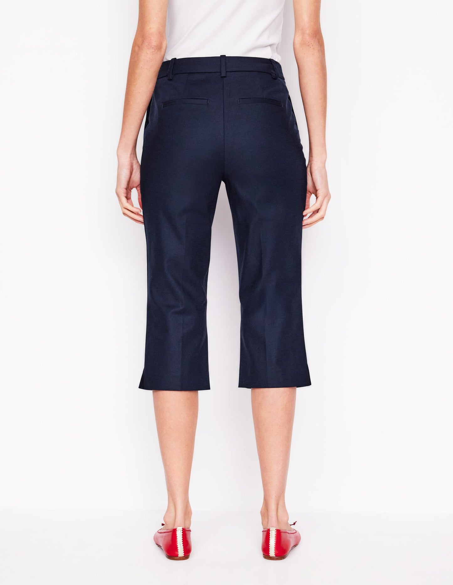 Capri Pants-Navy