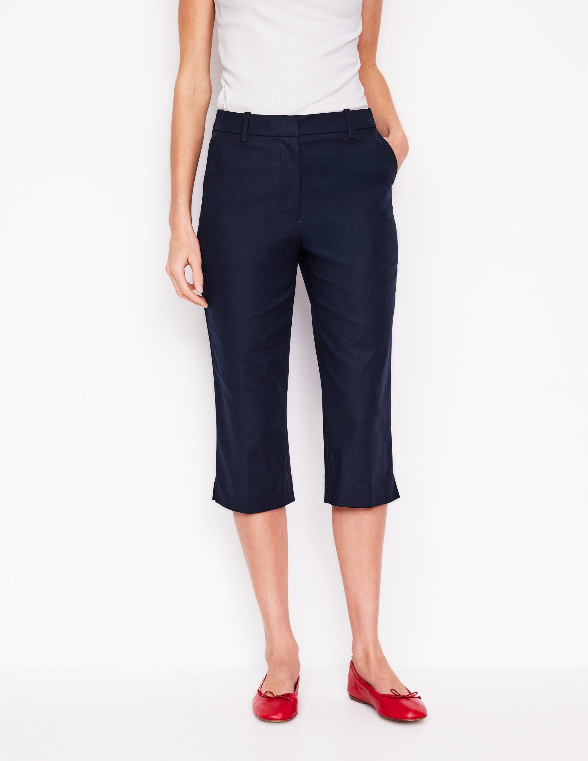 Capri Pants-Navy - Image 4