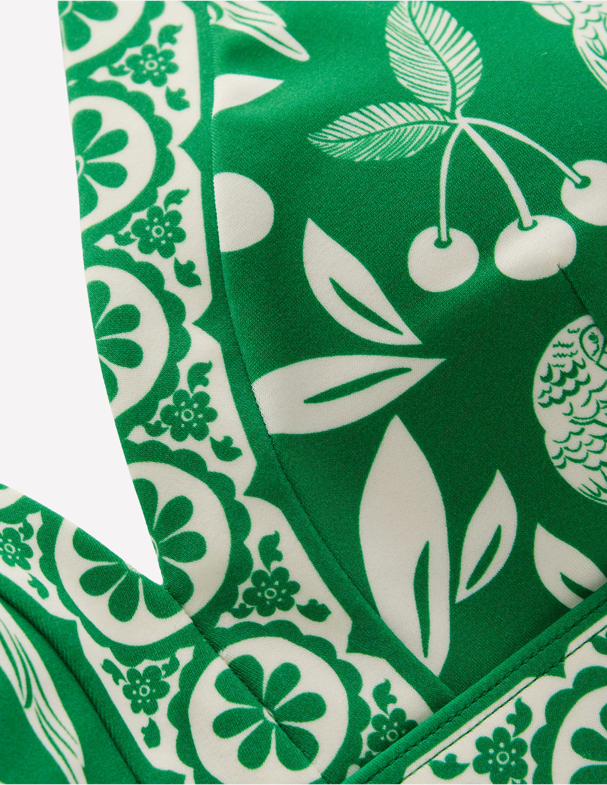 Ios V Panel Bikini Top-Rich Emerald, Ornate Tropics - Image 6