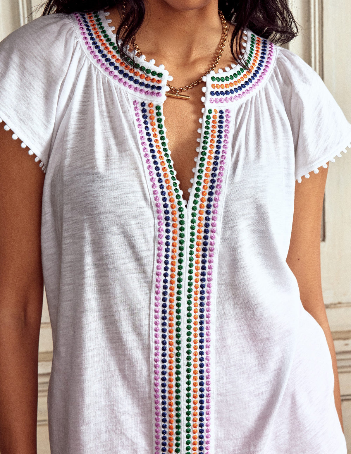 Pom Yoke Top-White - Image 2
