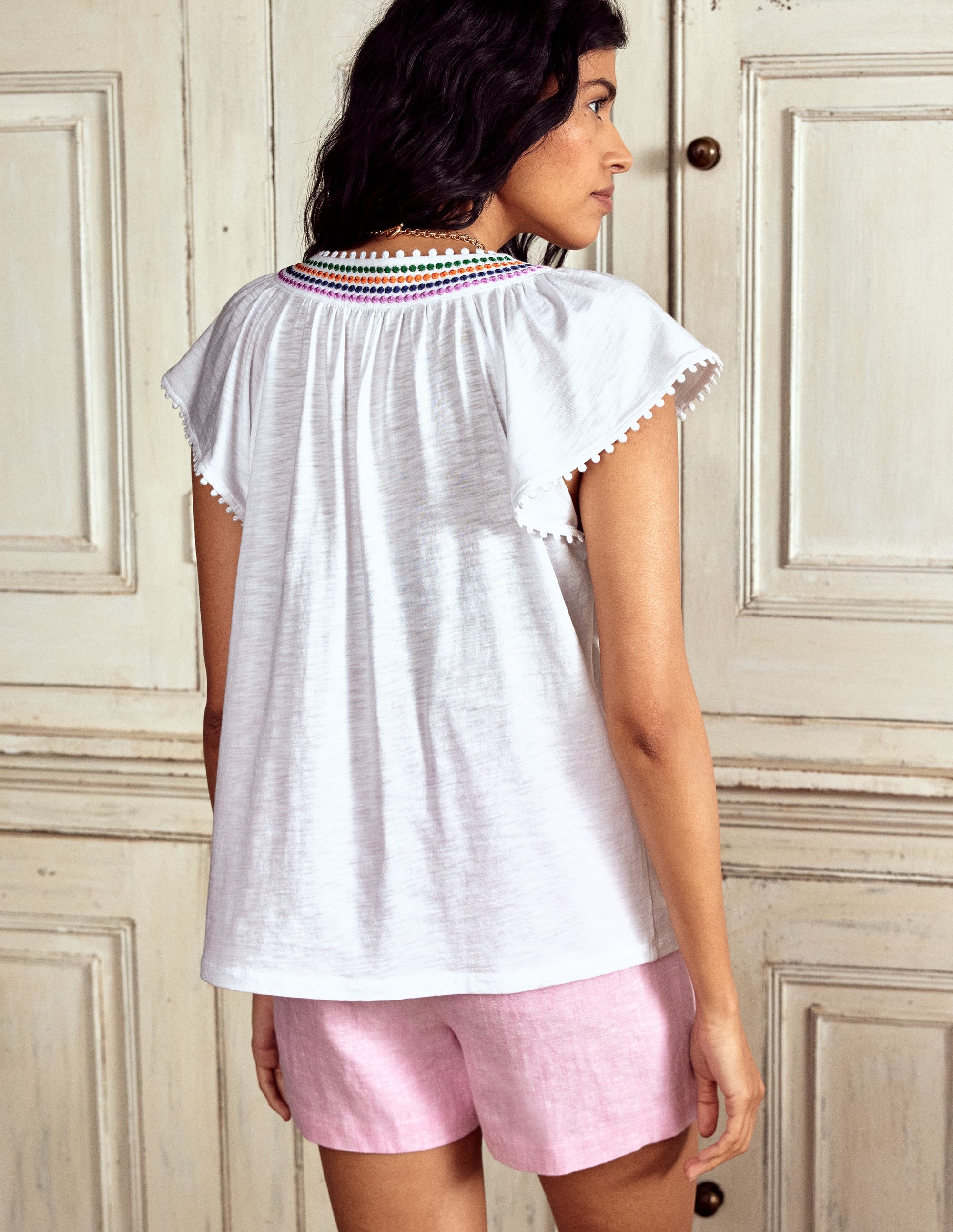 Pom Yoke Top-White - Image 3