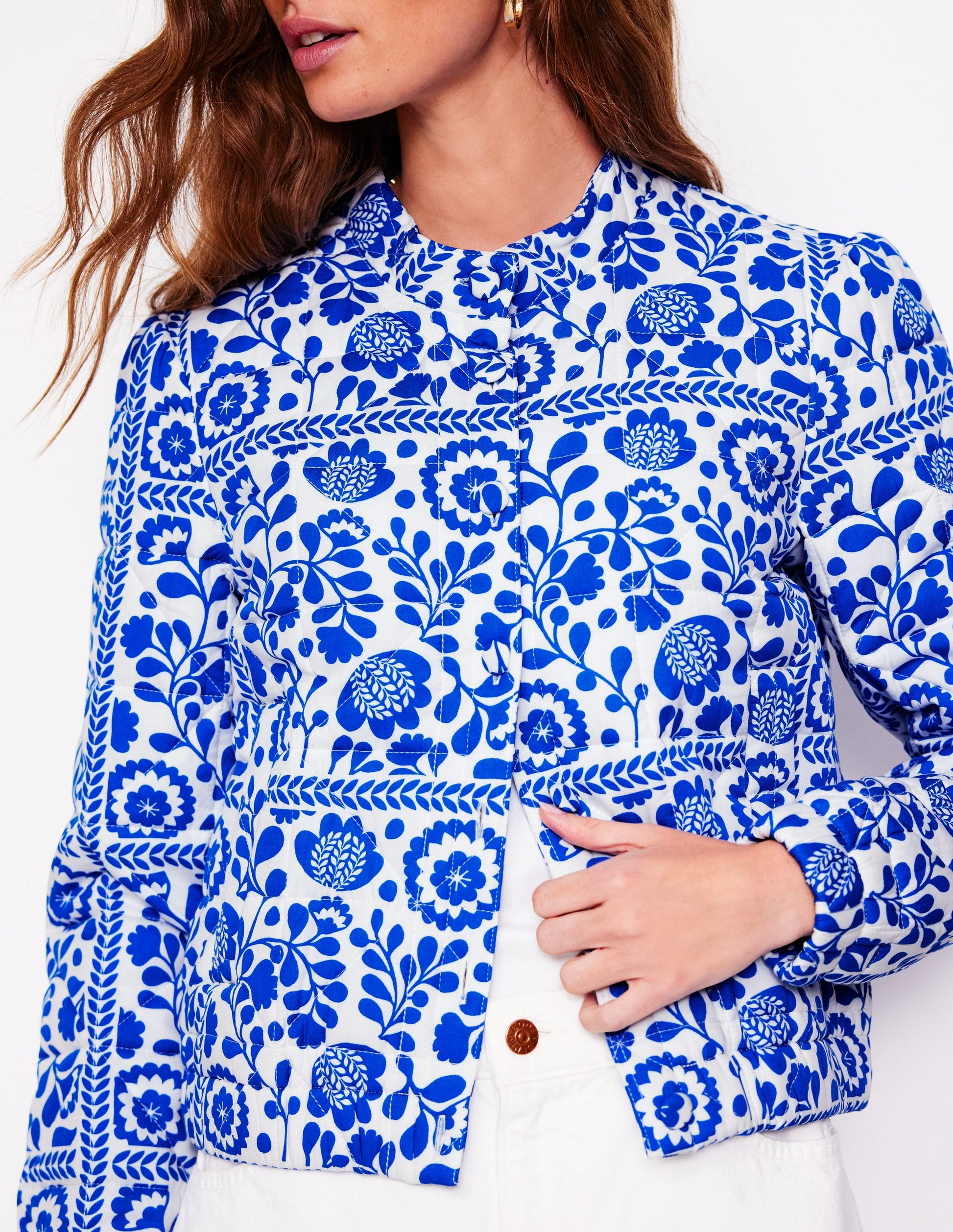 Highbury Quilted Jacket-Vine Tile-2