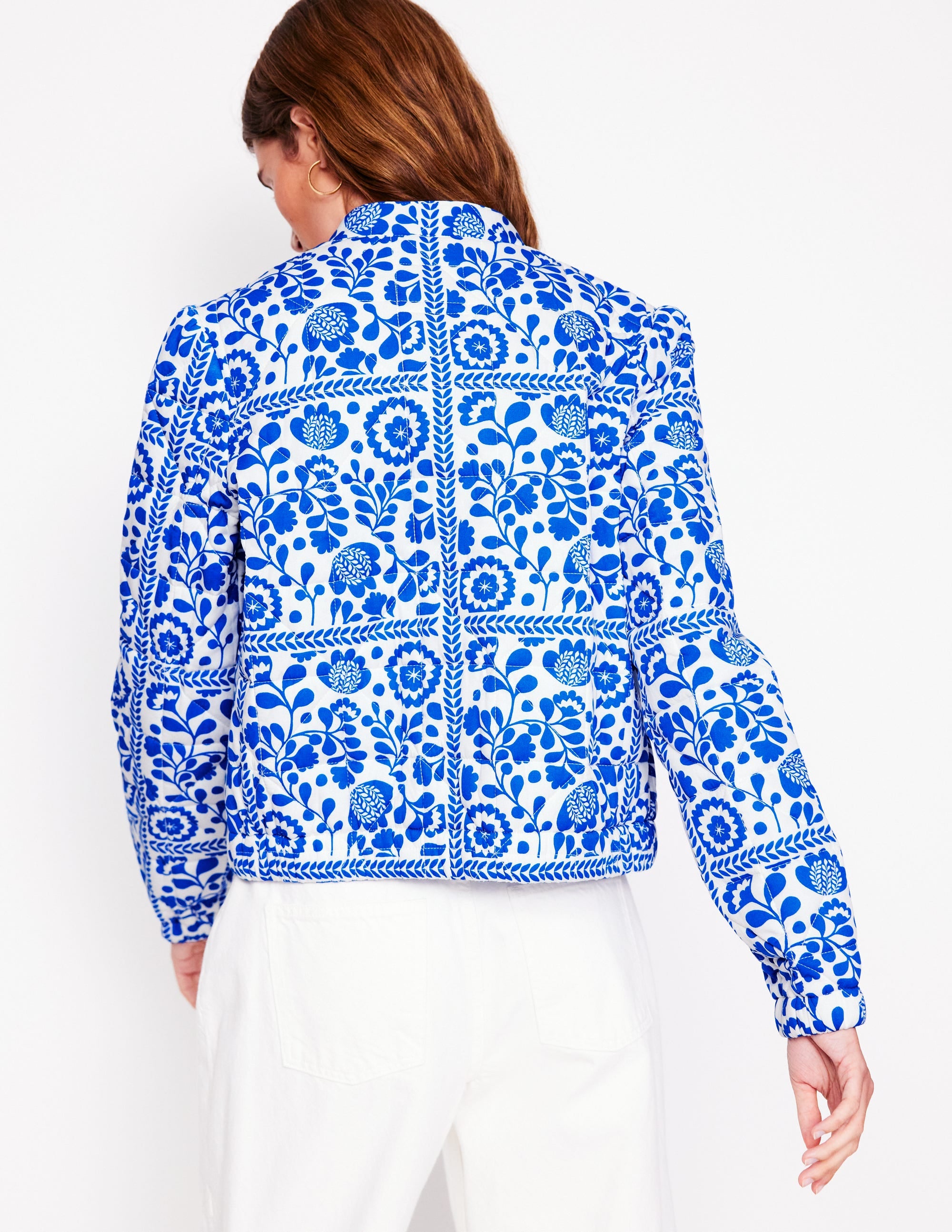 Highbury Quilted Jacket-Vine Tile | Boden USA