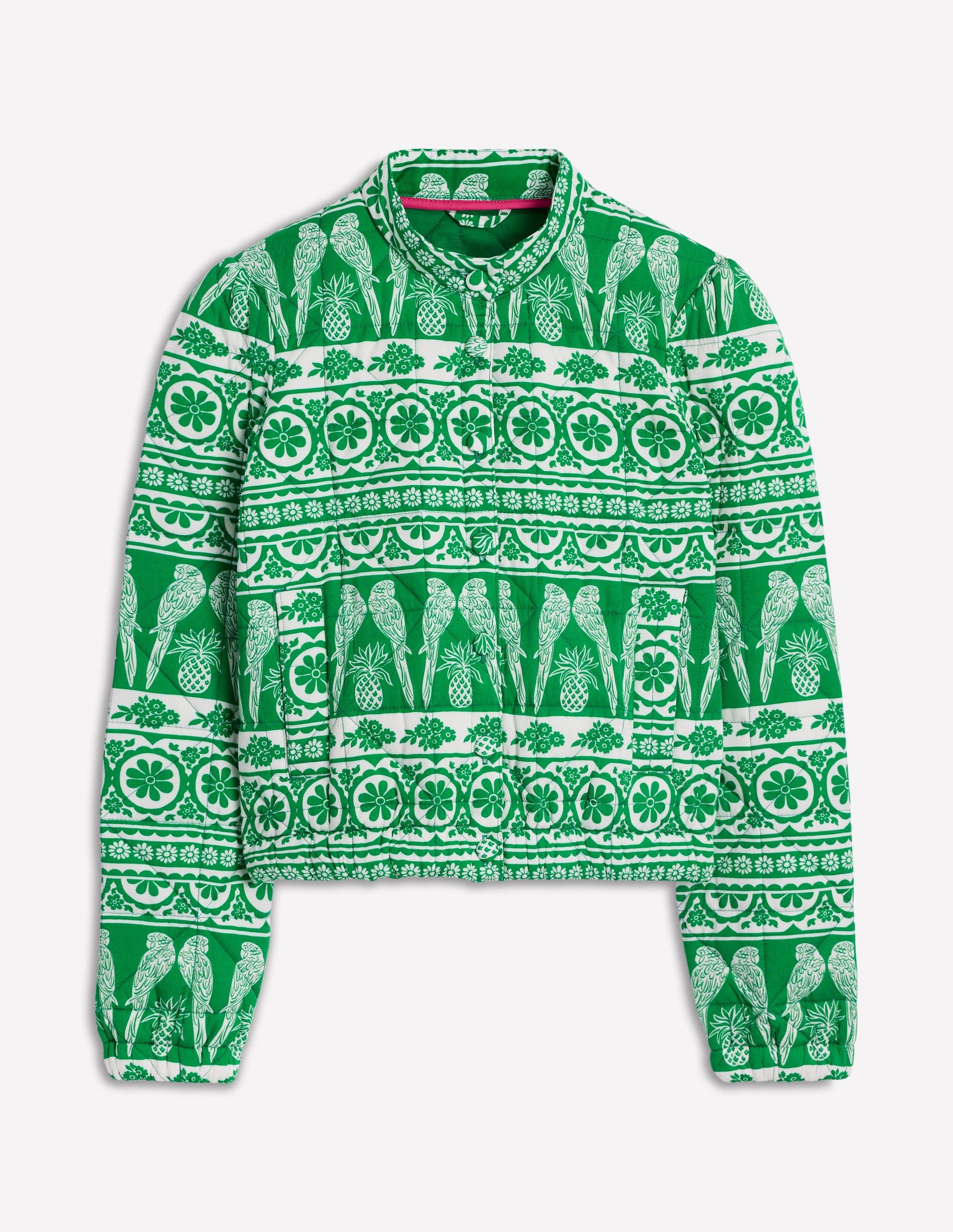 Highbury Quilted Jacket-Ornate Tropics-6