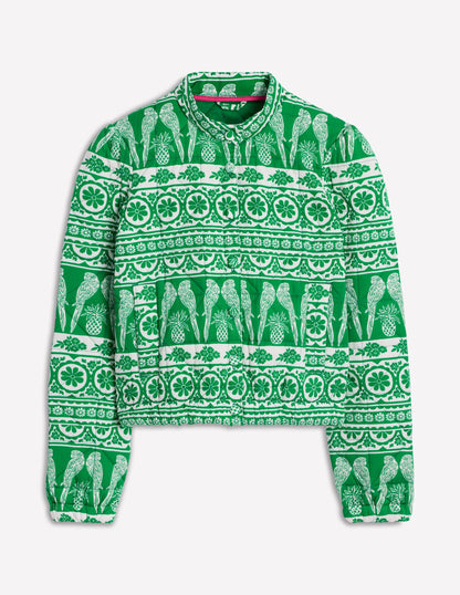 Highbury Quilted Jacket-Ornate Tropics-6