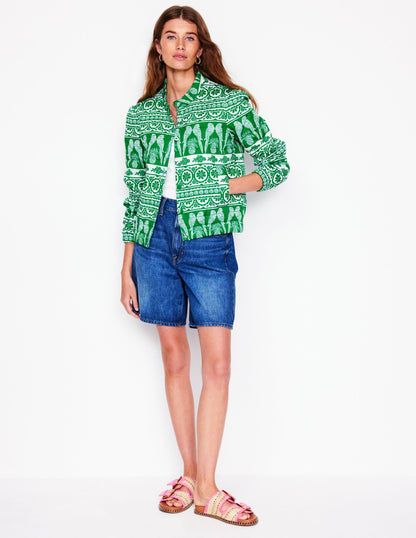 Highbury Quilted Jacket-Ornate Tropics-5