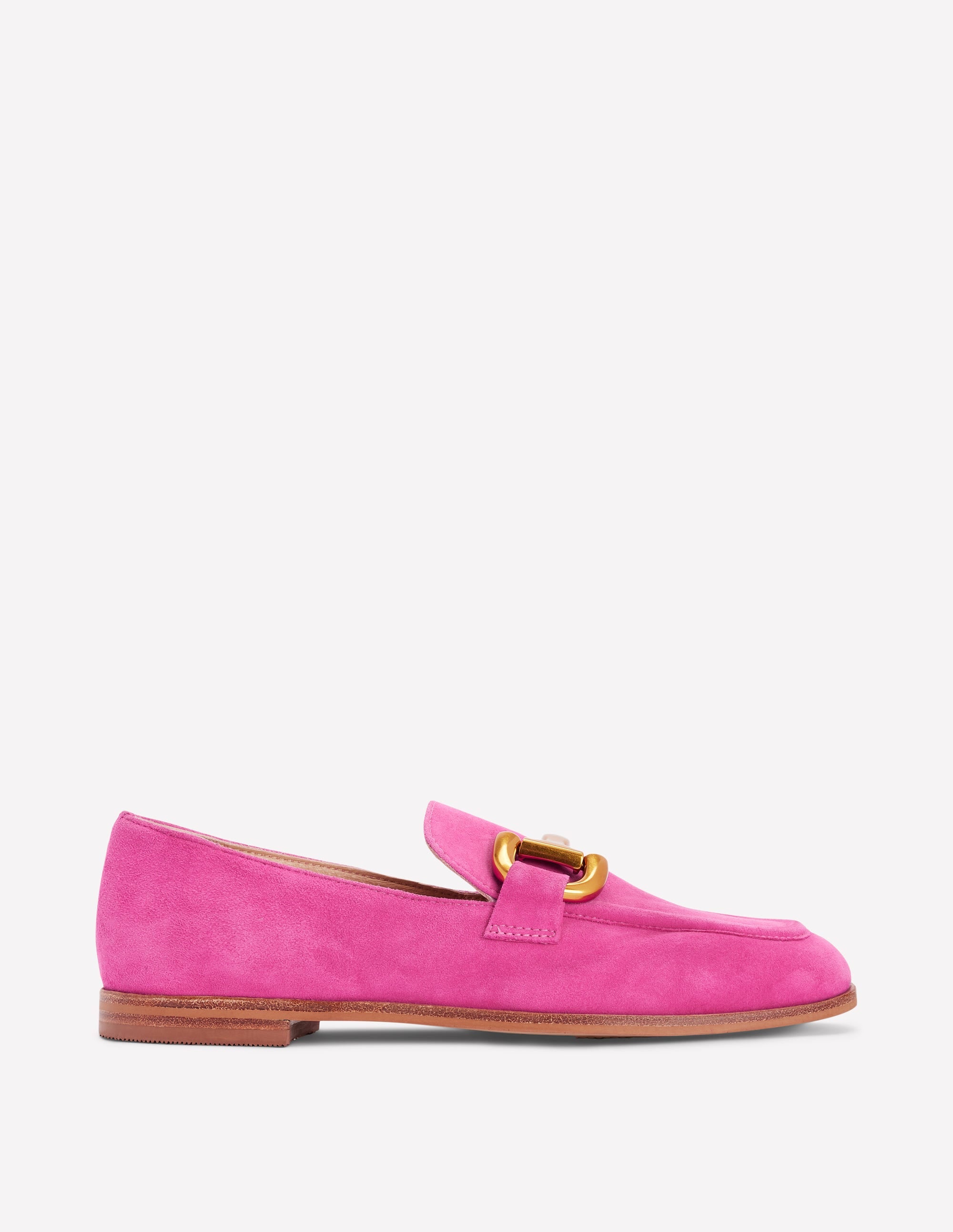 Iris Snaffle Loafers-Pink Peony - Image 1