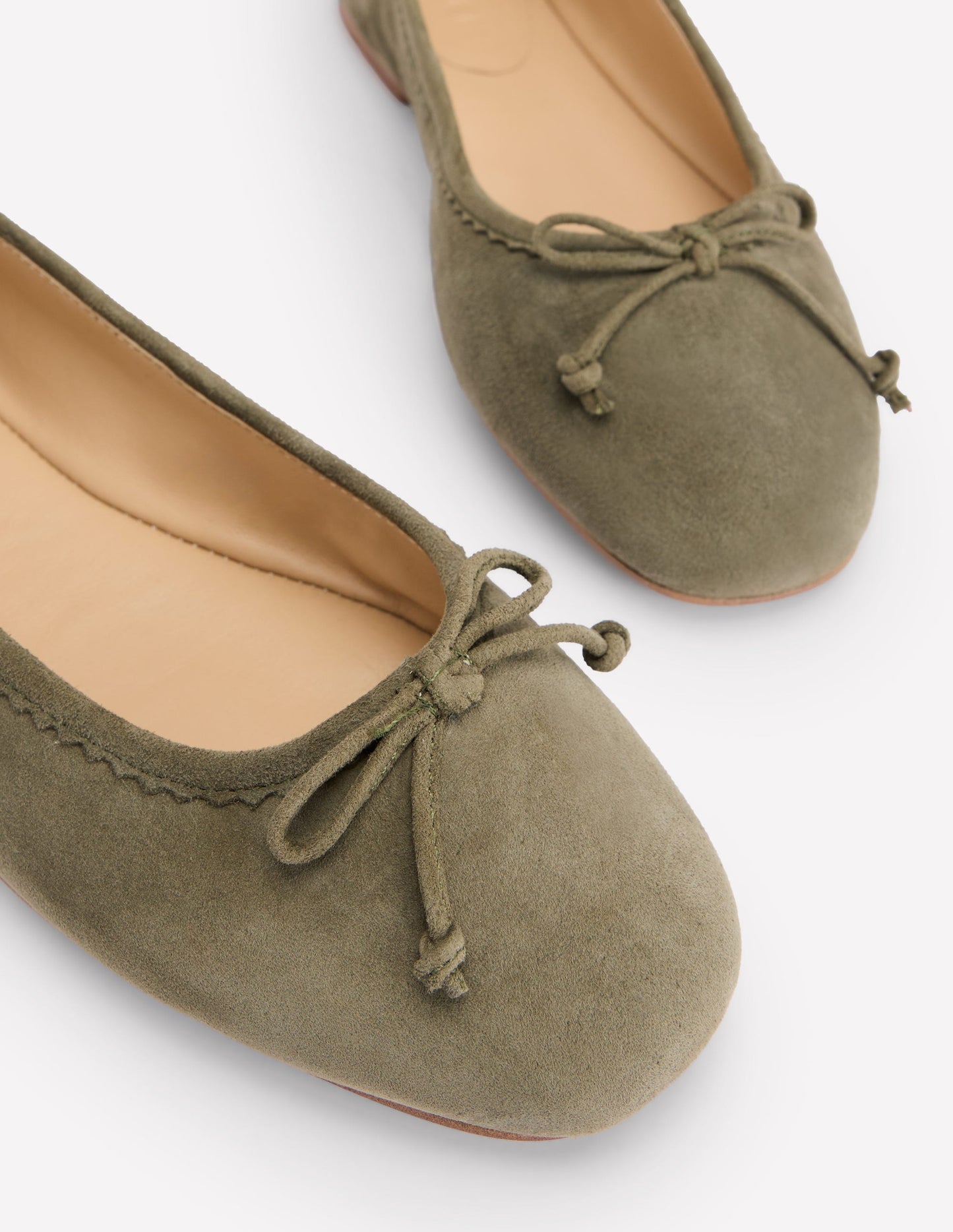 Kitty Flexi Sole Ballet Flats-Green