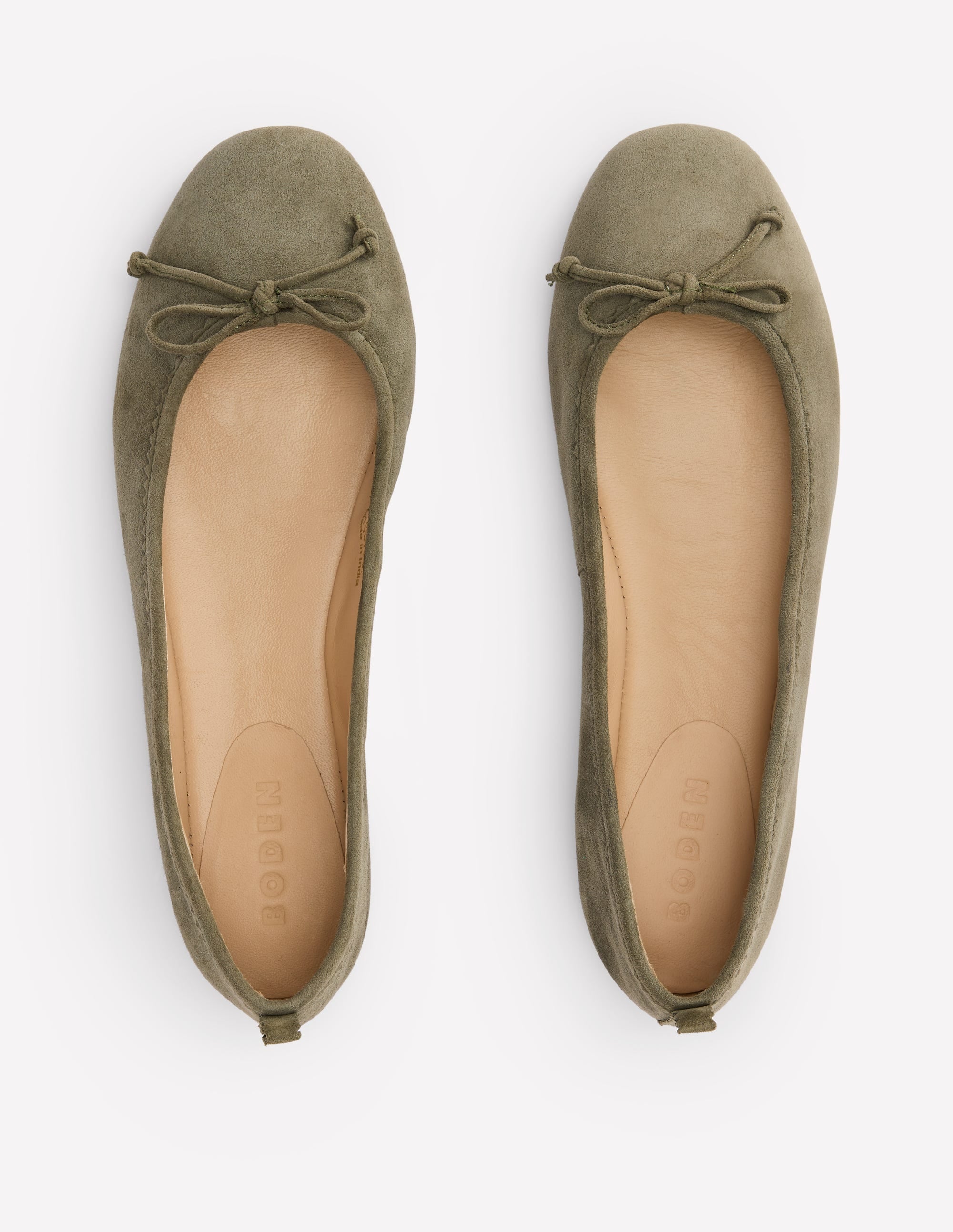 Kitty Flexi Sole Ballet Flats-Green - Image 5