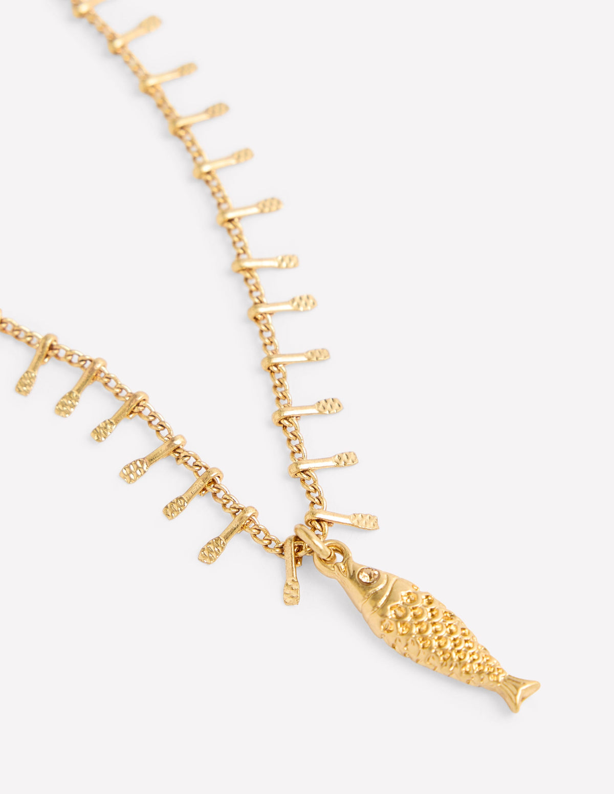 Layering Charm Necklace-Fish - Image 4