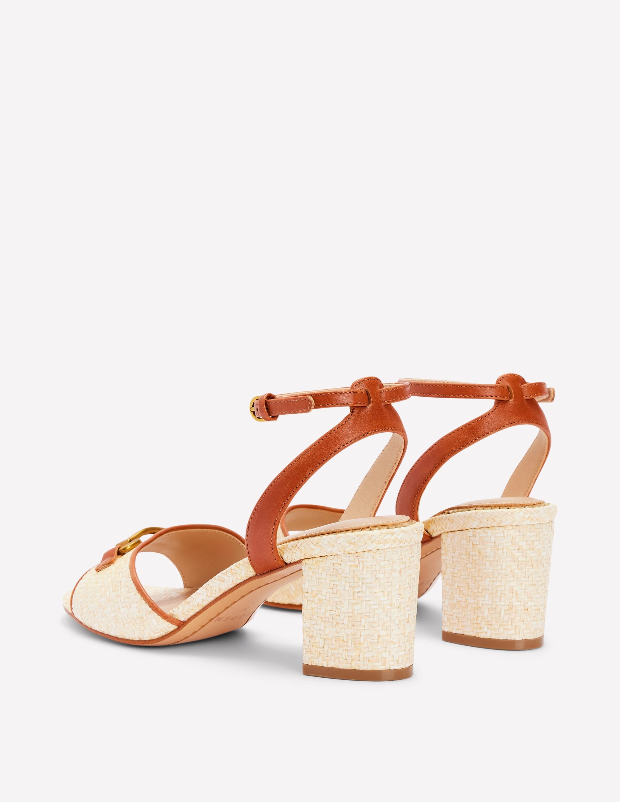 Iris Snaffle Block Heel Sandal-Natural - Image 5