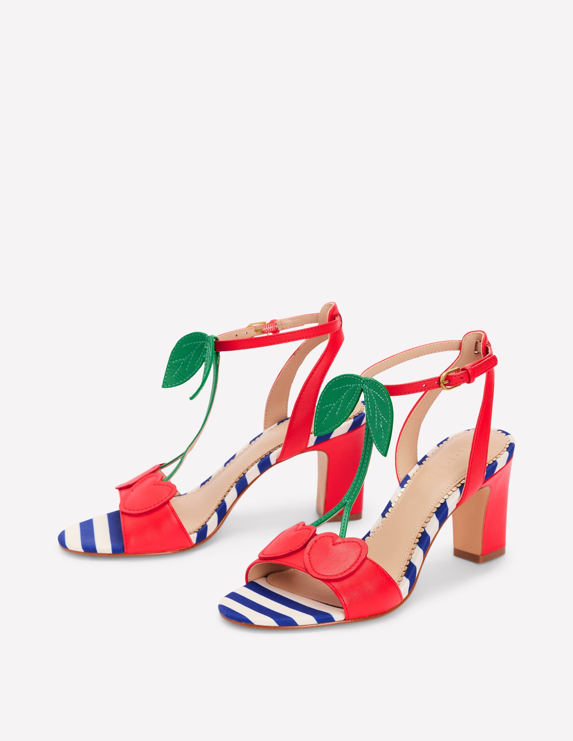Cherry Heeled Sandal-Cherry - Image 3