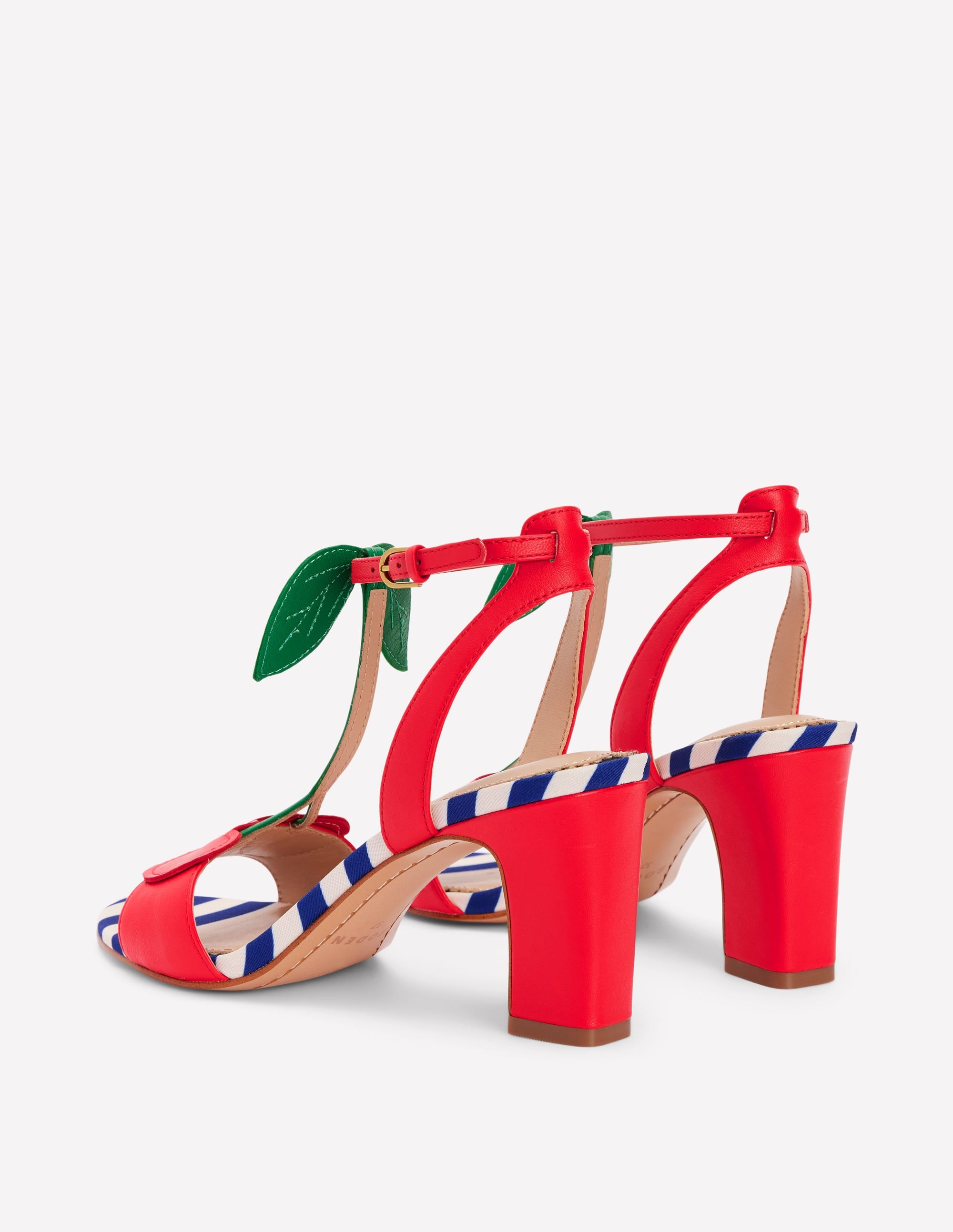 Cherry Heeled Sandal-Cherry - Image 5