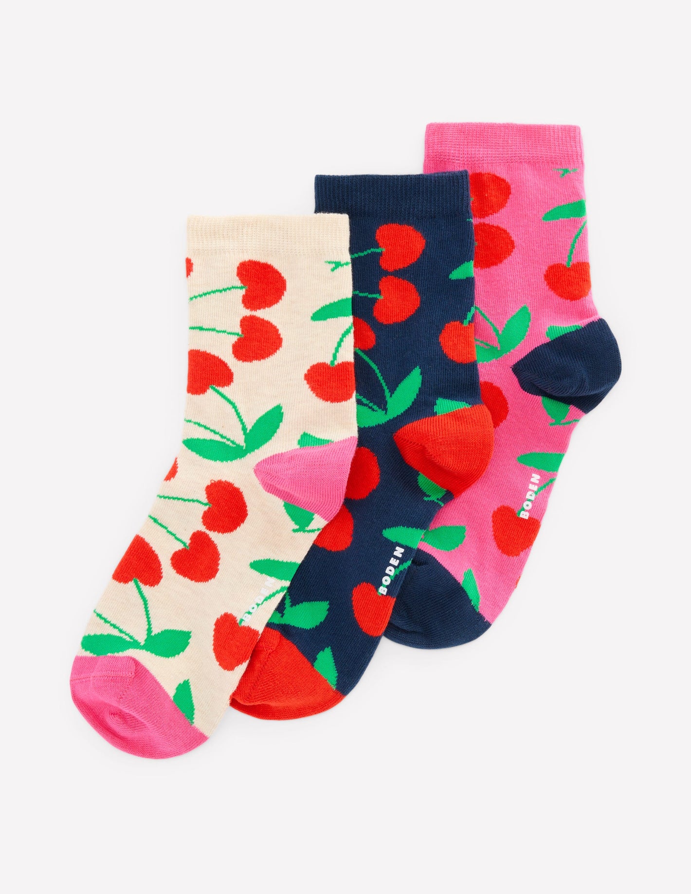 Novelty Socks-Cherry