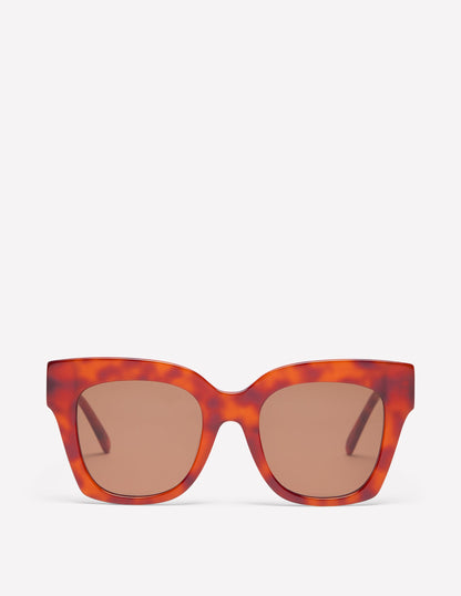 Oversized Tort Sunglasses-Marmalade Tort