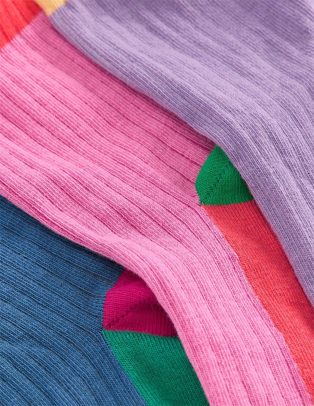Colourblock Socks-Multi