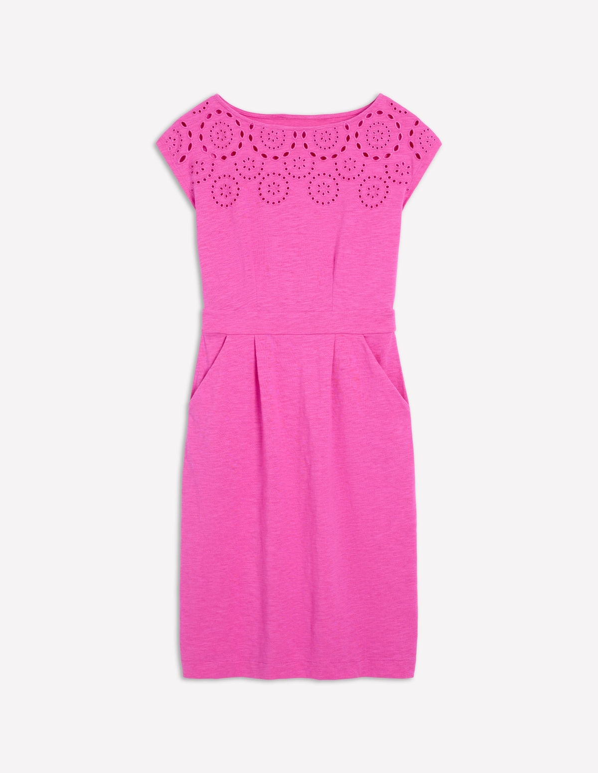 Florrie Broderie Dress-Cosmos Pink - Image 5