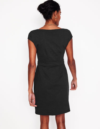 Florrie Jersey Dress-Black