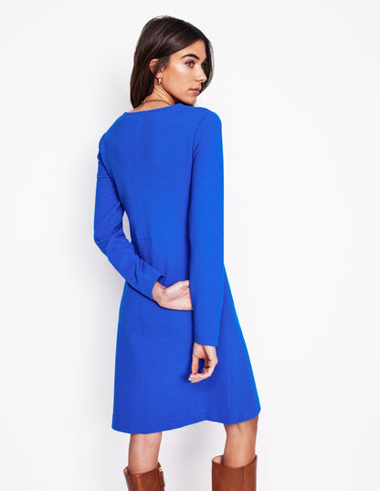 Cornelia Ottoman Dress-Gallery Blue