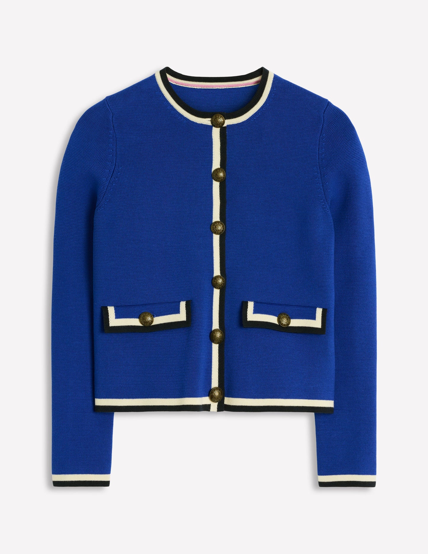 Holly Knitted Jacket-Bright Blue