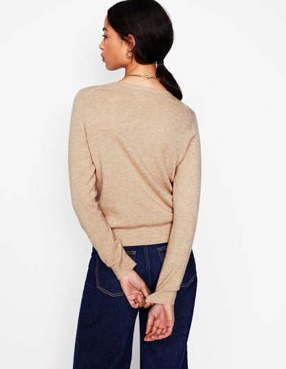 Eva Cashmere V-Neck Sweater-Eva Cashmere V-Neck Jumper-3