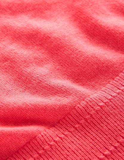 Eva Cashmere Boat Neck Sweater-Azalea Pink-7