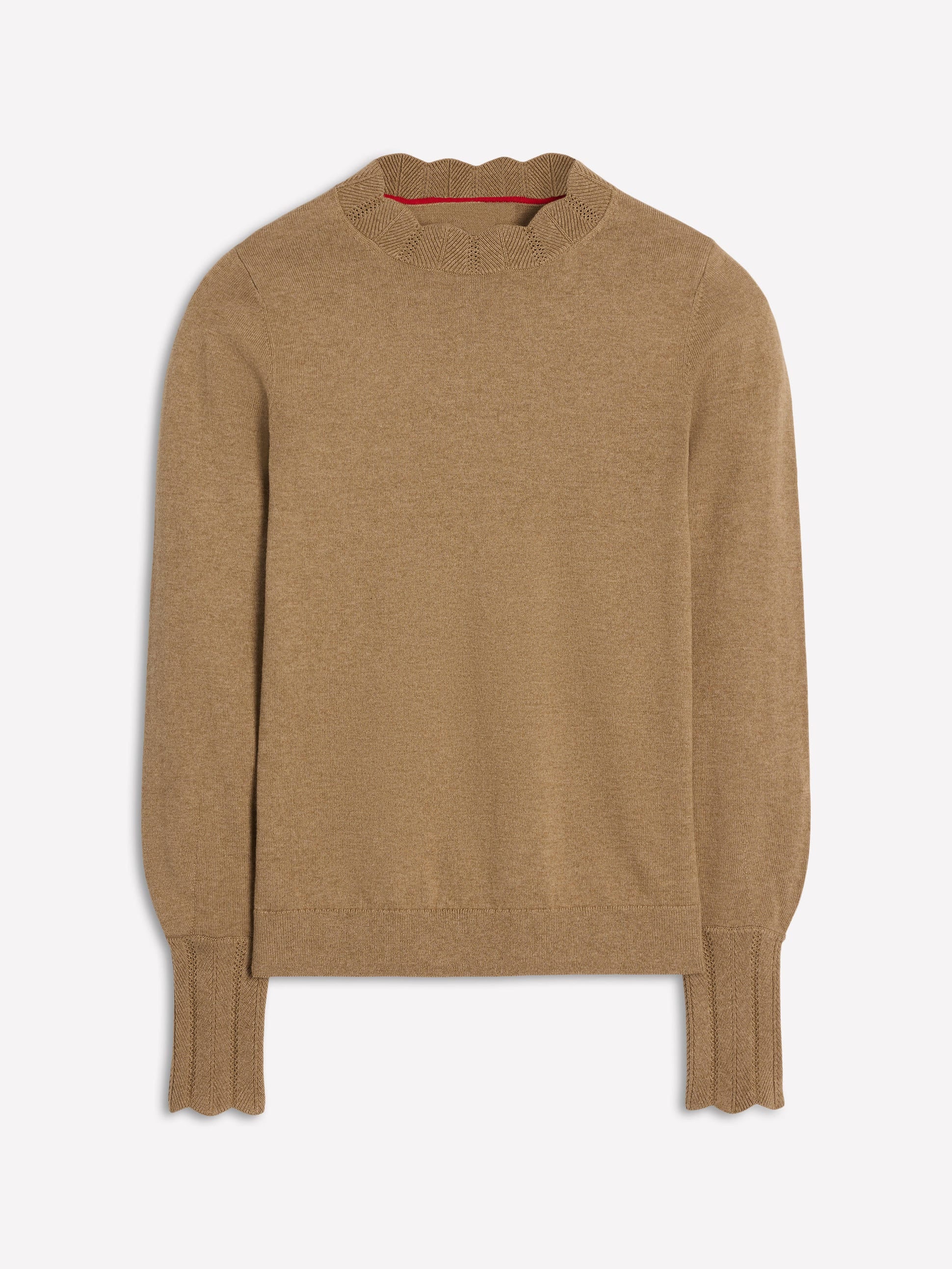 Imi Scalloped Sweater-Fall Leaf - Image 5