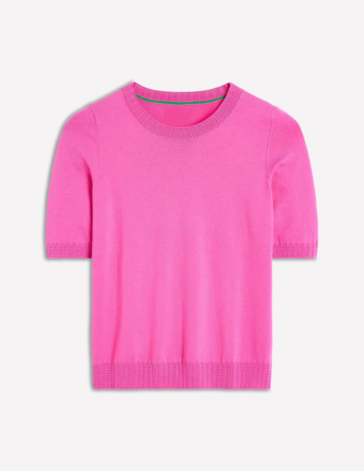 Emilia Cotton Crew T-shirt-Tickled Pink - Image 5
