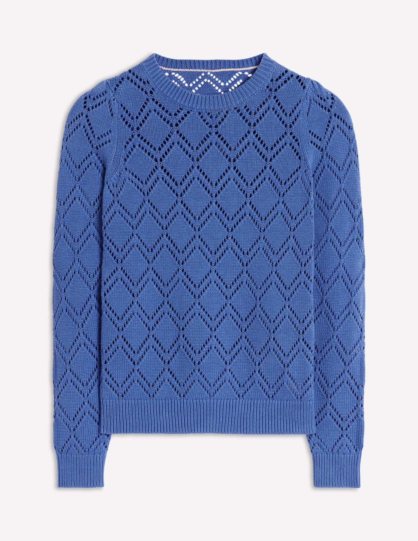 Enid Puff Sleeve Sweater-Blue River