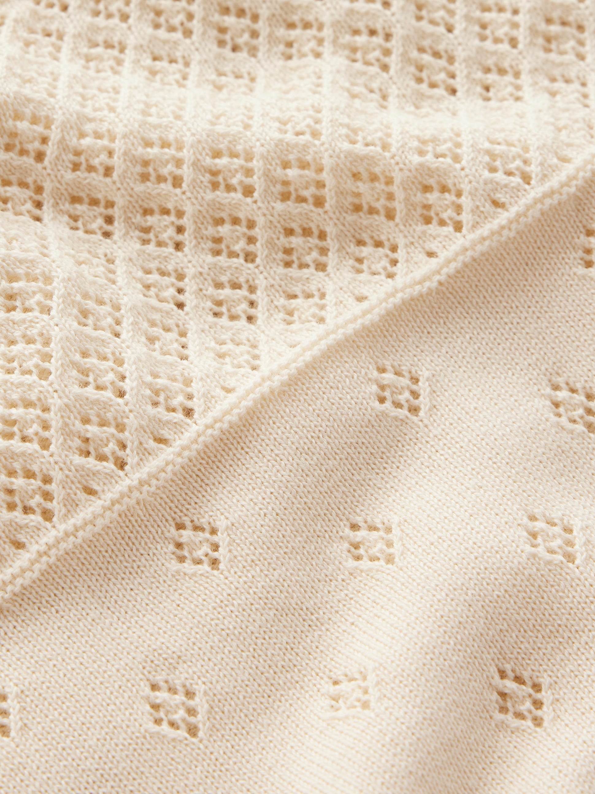 Rosalie Pointelle Sweater-Warm Ivory - Image 6