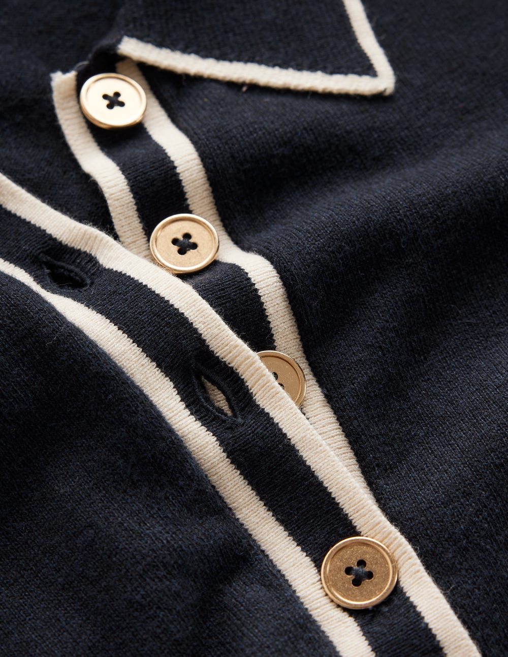 Liz Henley Sweater-Navy - Image 6