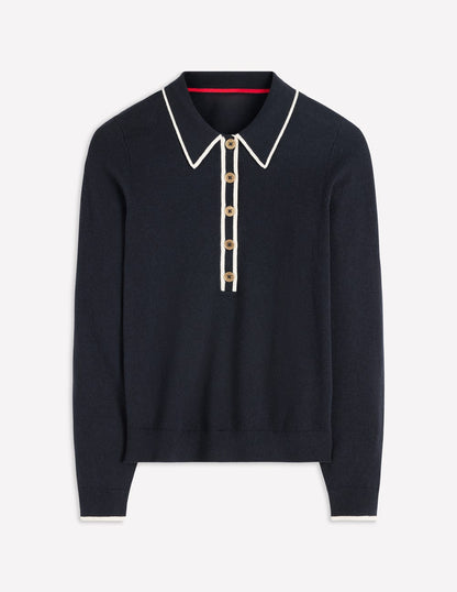 Liz Henley Jumper-Navy-5