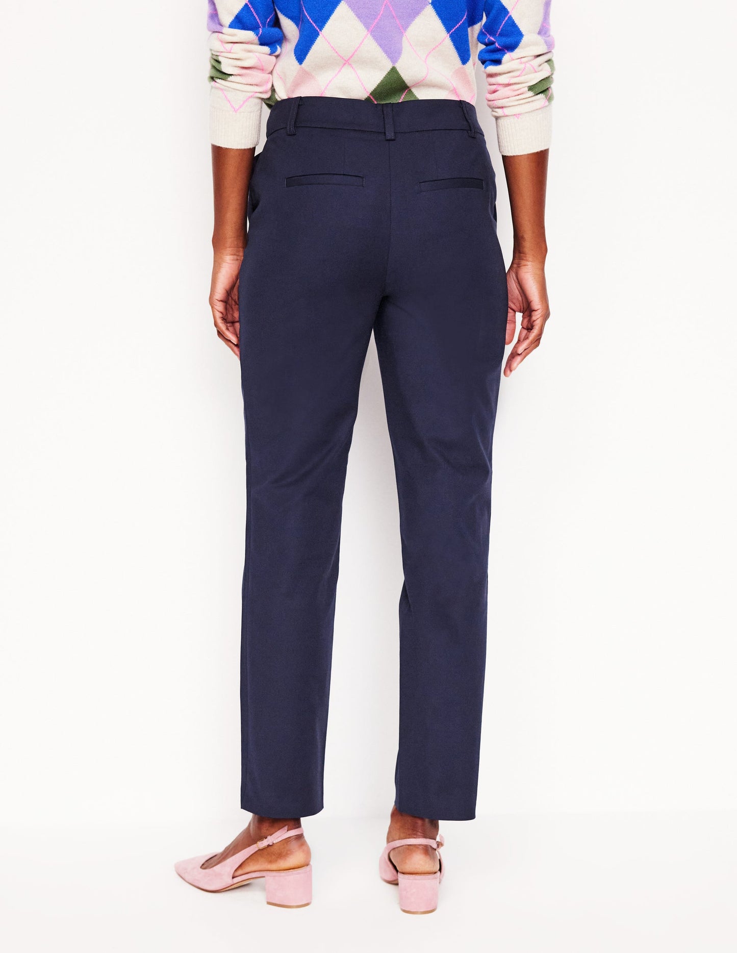 Richmond 7/8 Pants-Navy