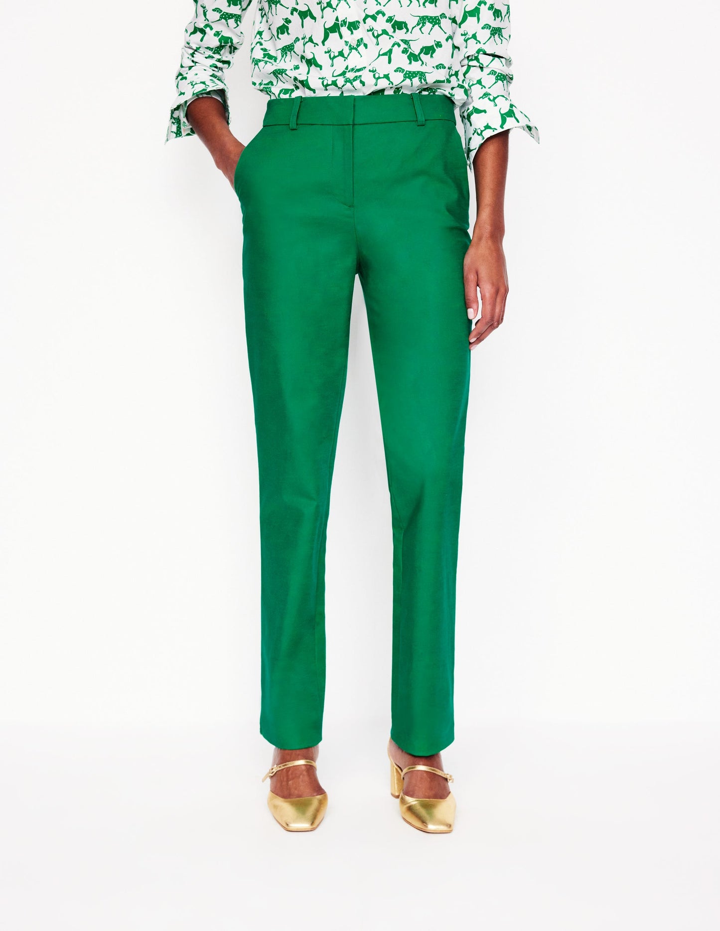 Richmond Pants-Rich Emerald