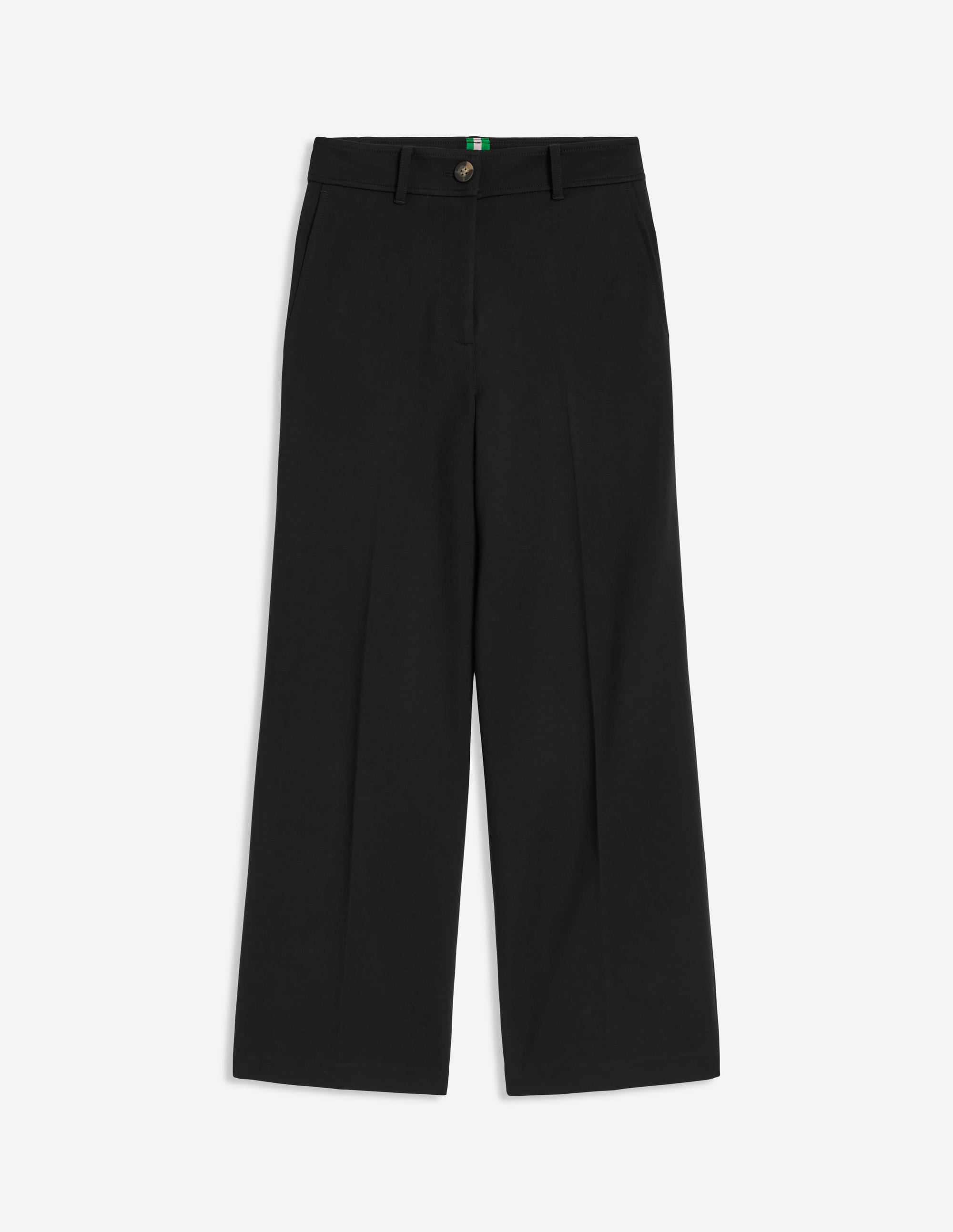 Cropped Ponte Pants-Black - Image 6