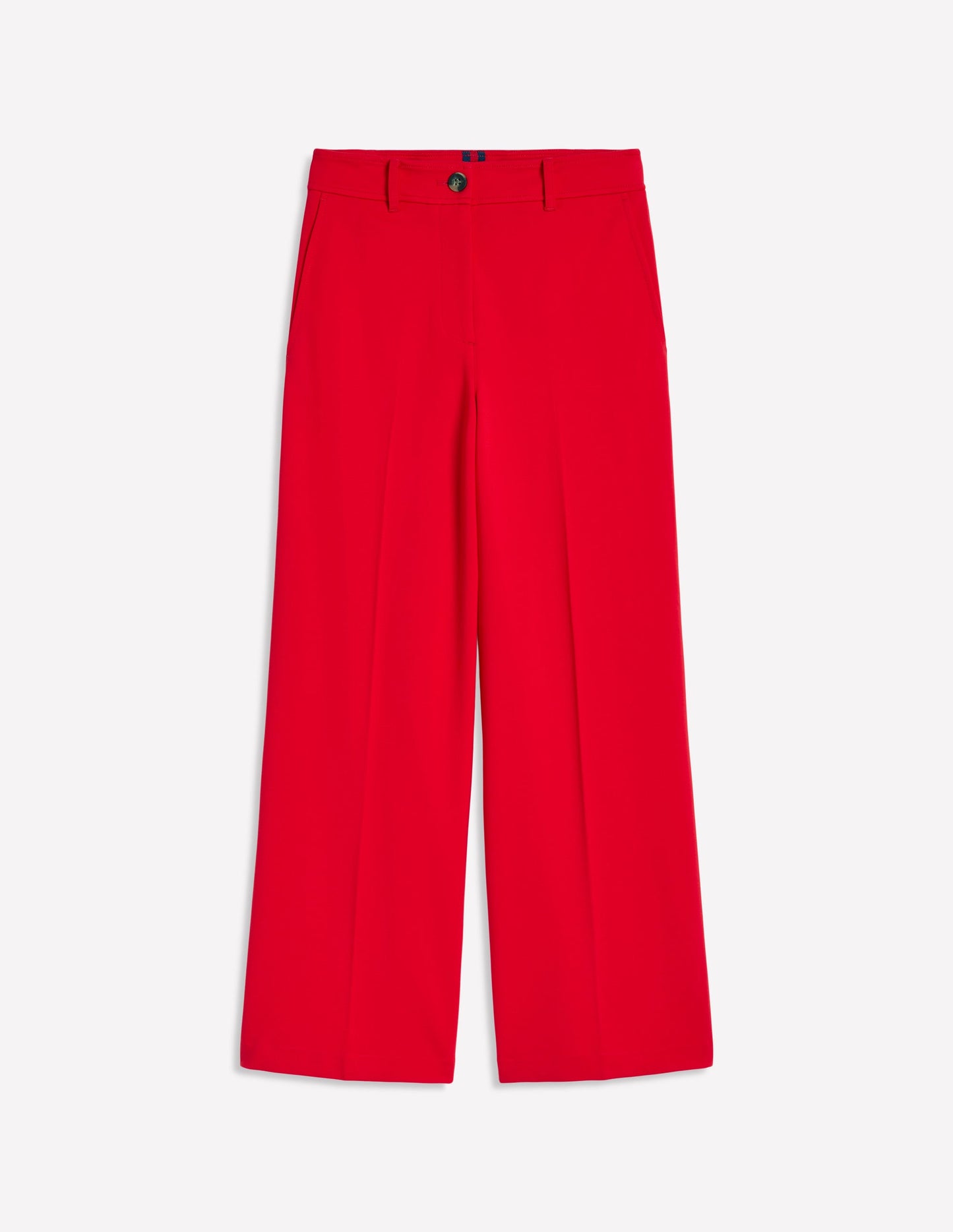 Cropped Ponte Pants-Hot Pepper