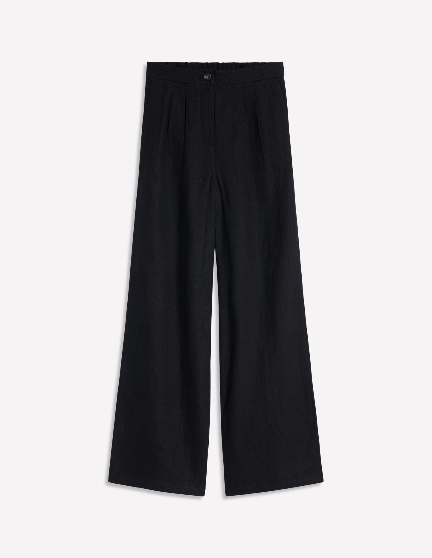 Dulwich Linen Pants-Black