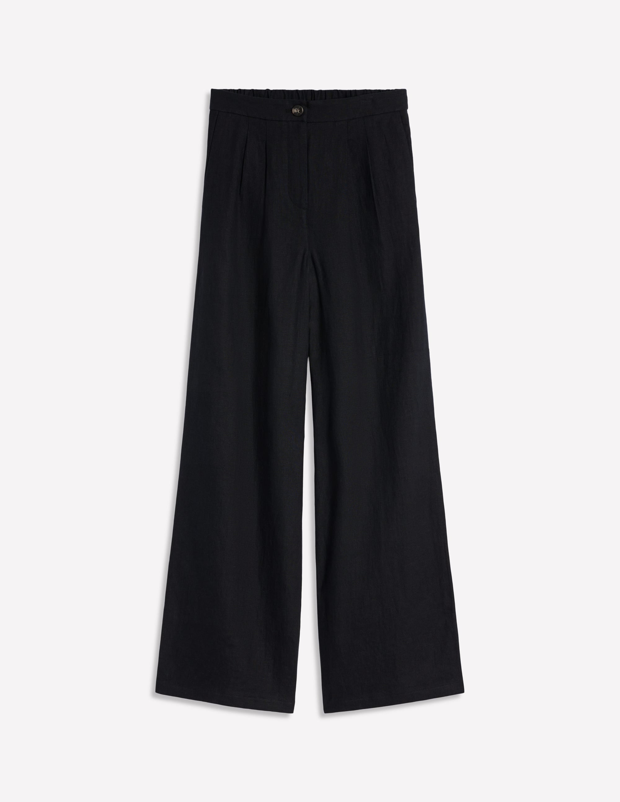 Dulwich Linen Pants-Black - Image 7