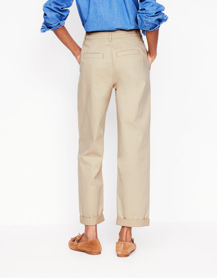 Barnsbury Chino Pants-Oatmeal