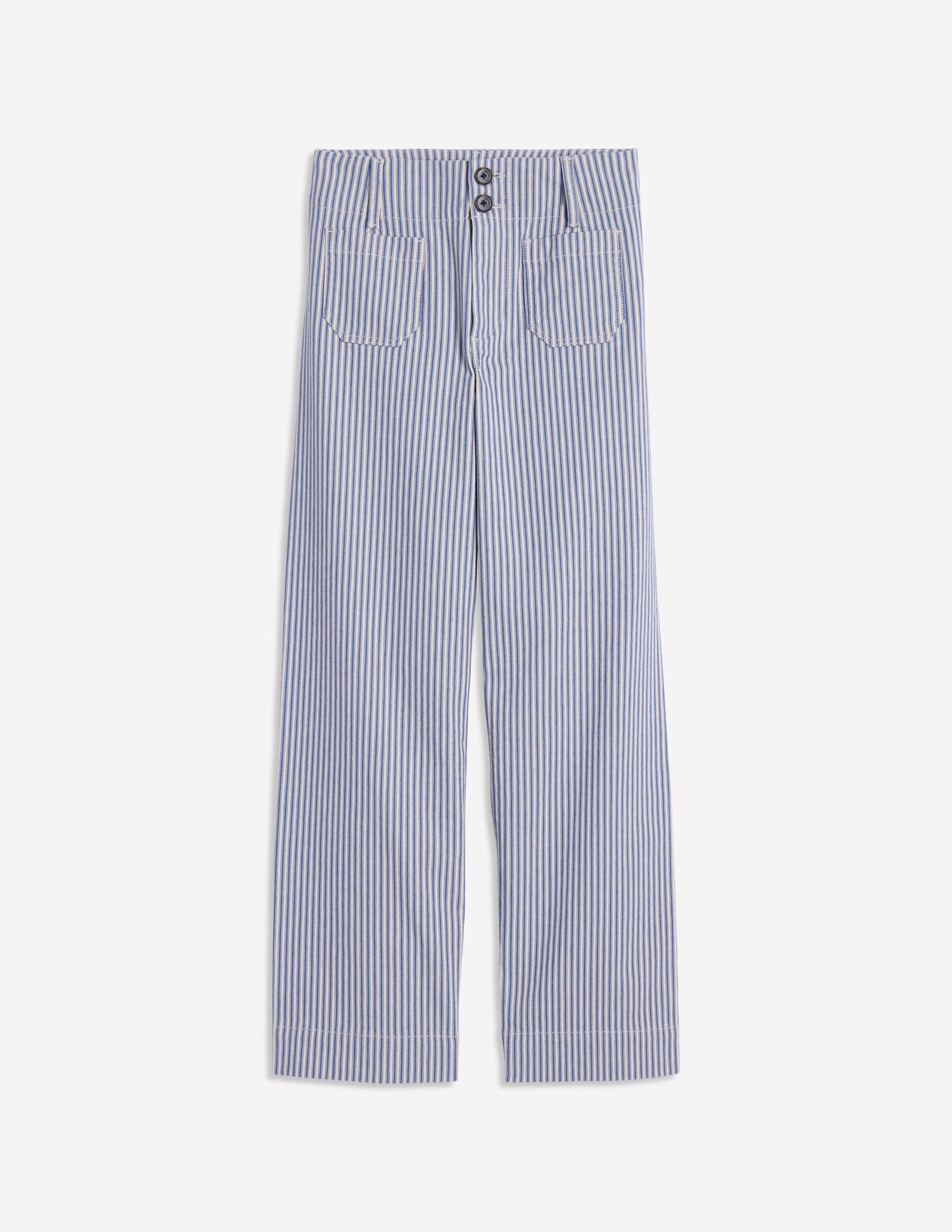 Primrose Patch Pocket Pants-Ticking Stripe | Boden USA