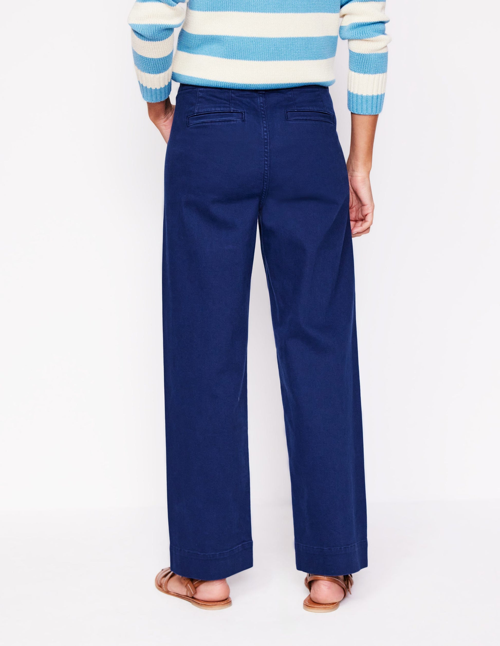 Primrose Patch Pocket Pants-Navy-4