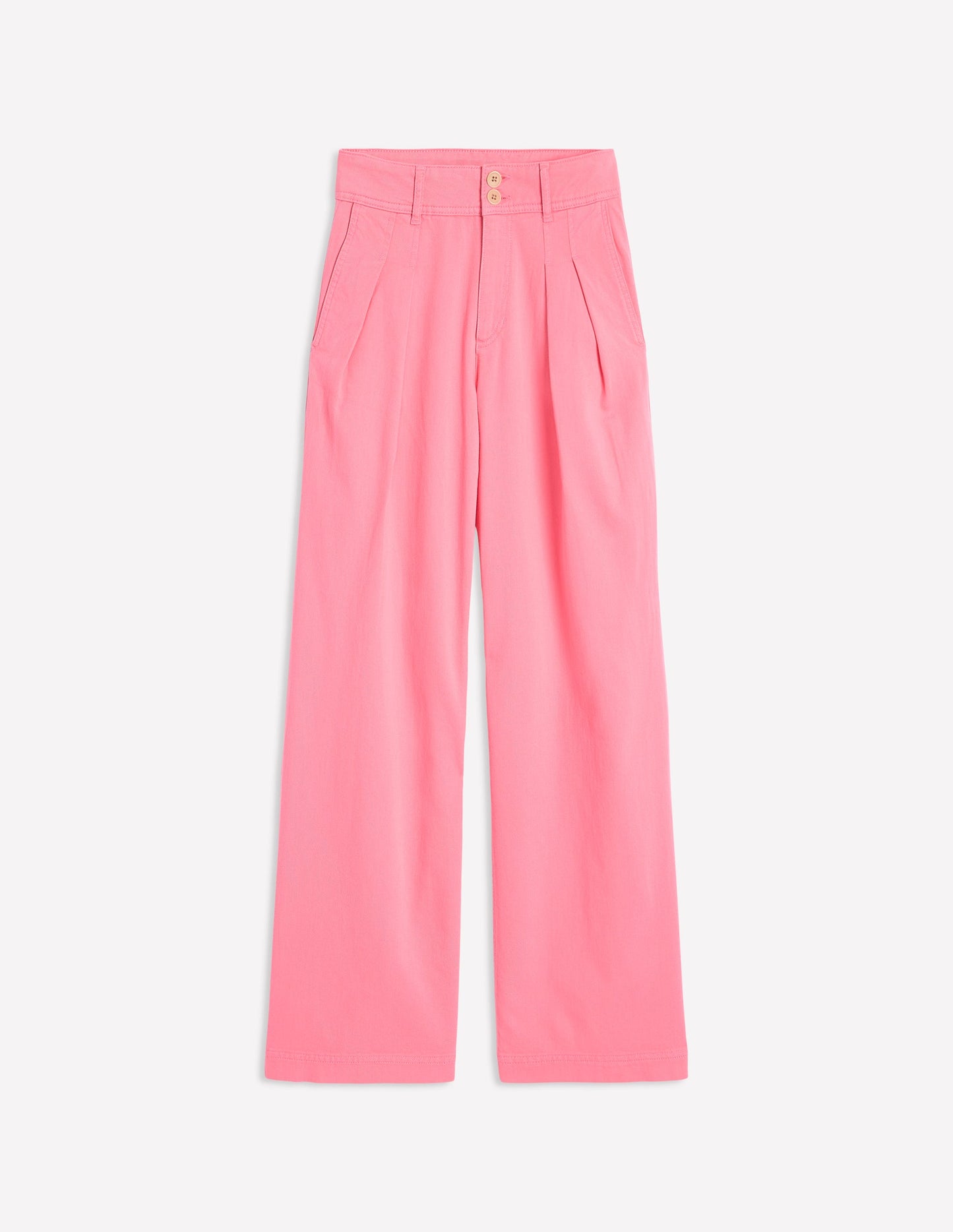 Brompton Wide Leg Pants-Pink Rose