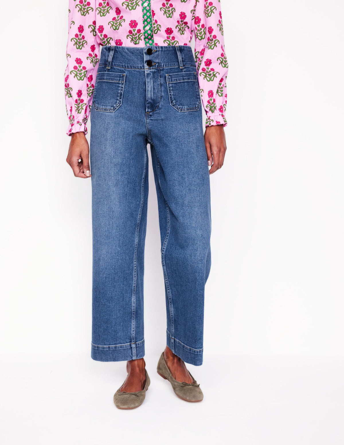 Primrose Cropped Pants-Light Vintage - Image 4