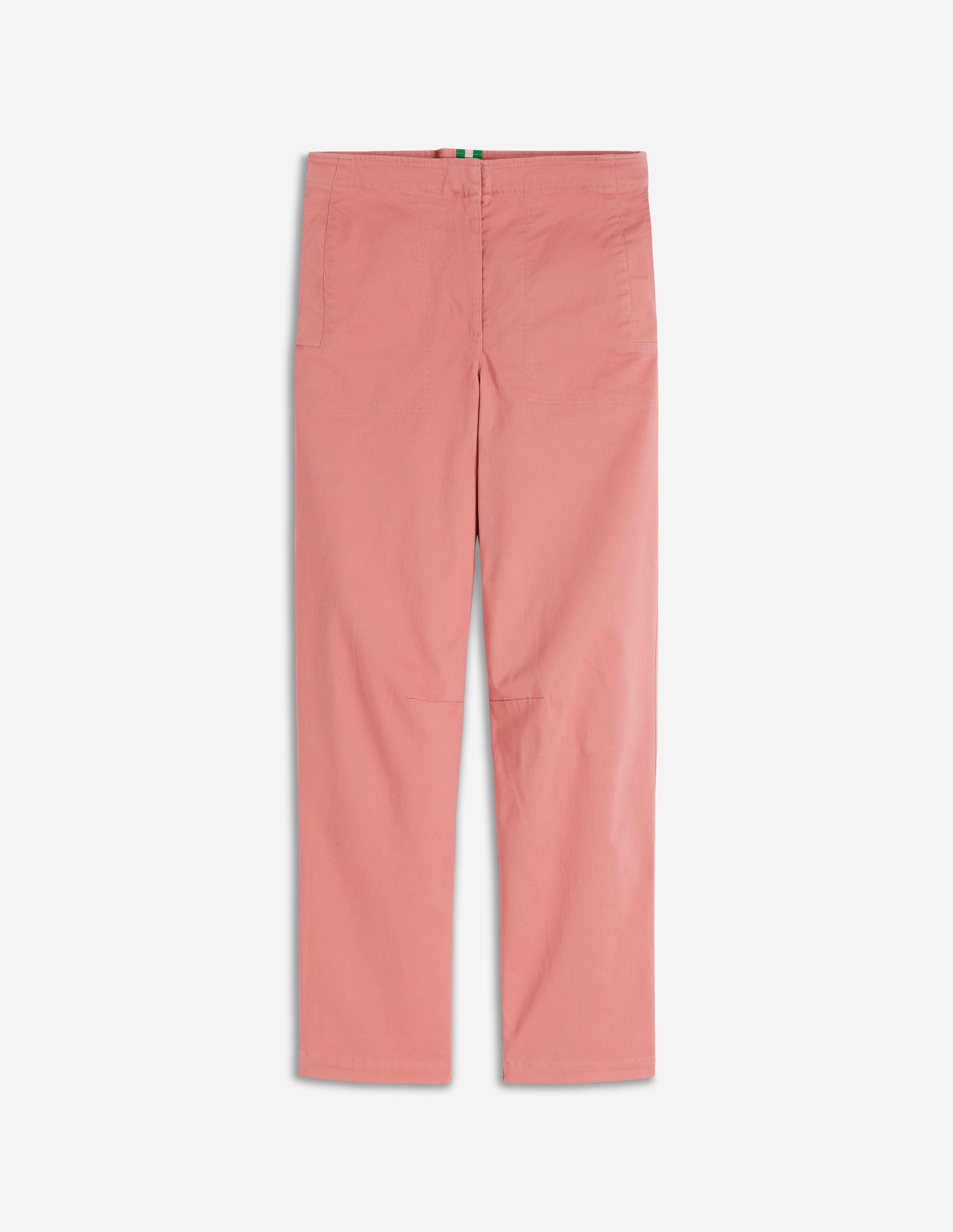 Barrel Leg Chino Pants-Vintage Rose - Image 5