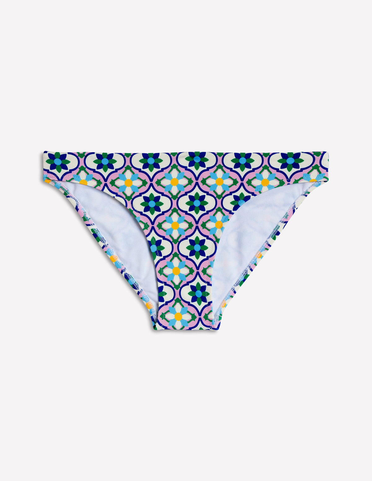 Classic Bikini Bottoms-Multi, Floweret Tile - Image 5