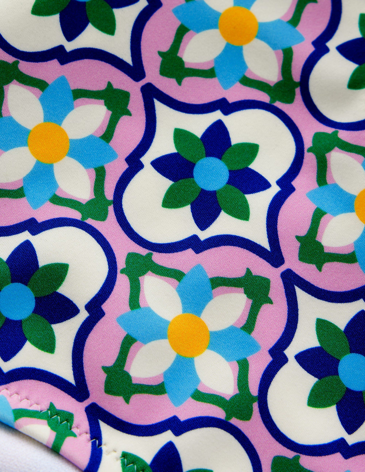 Classic Bikini Bottoms-Multi, Floweret Tile - Image 6