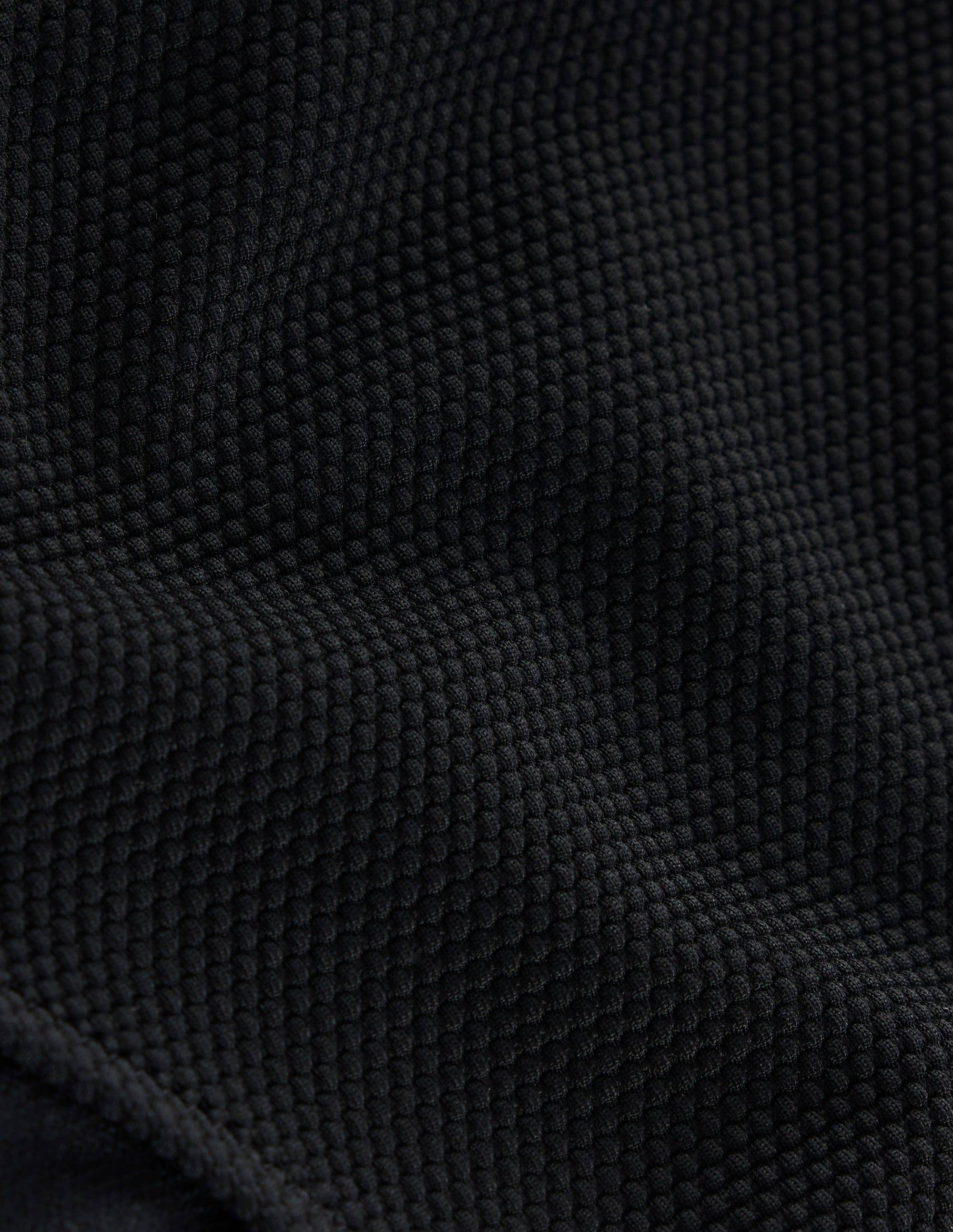 Textured Bikini Bottoms-Black - Image 7