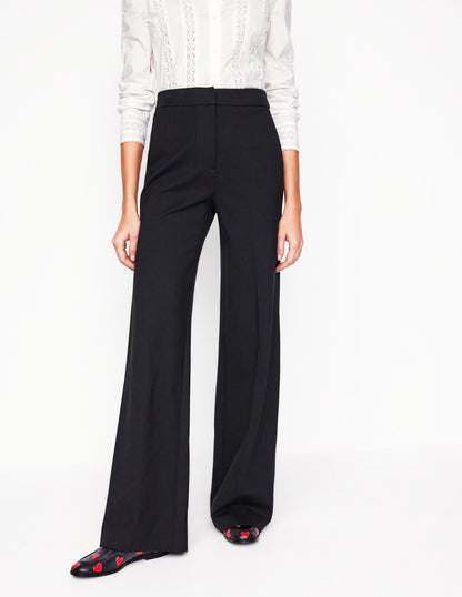 Westbourne Ponte Pants-Black-2